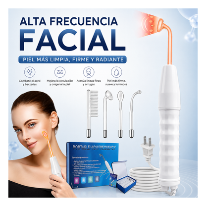 Tu rutina facial profesional ahora desde casa con Alta Frecuencia Facial y Capilar