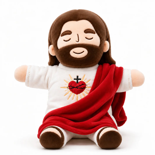 Abrazo Bendito – Peluche Calmante con Respiración Suave