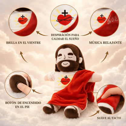 Abrazo Bendito – Peluche Calmante con Respiración Suave