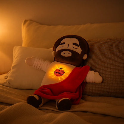 Abrazo Bendito – Peluche Calmante con Respiración Suave