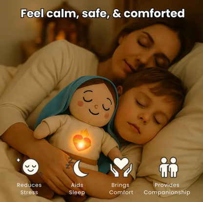 Abrazo Bendito - Peluche Calmante Con Respiración Suave