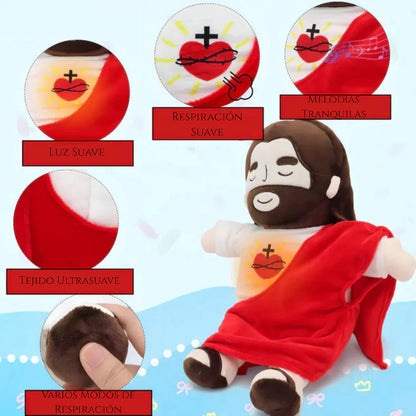 Abrazo Bendito – Peluche Calmante con Respiración Suave