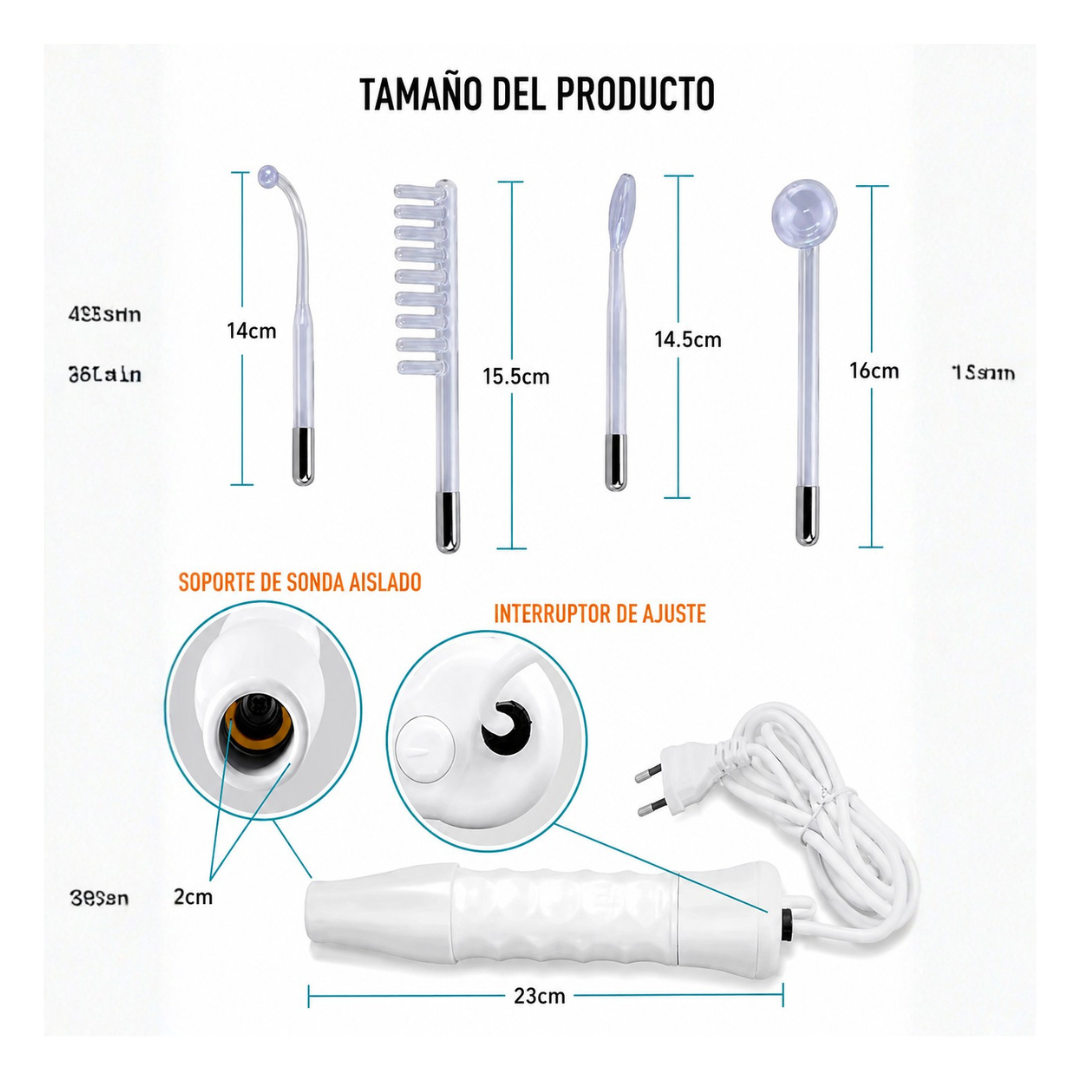 Tu rutina facial profesional ahora desde casa con Alta Frecuencia Facial y Capilar