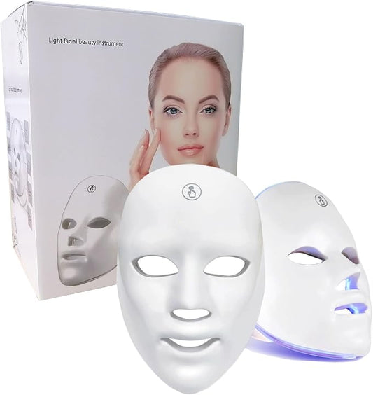 MASCARA CON LUZ LED FACIAL