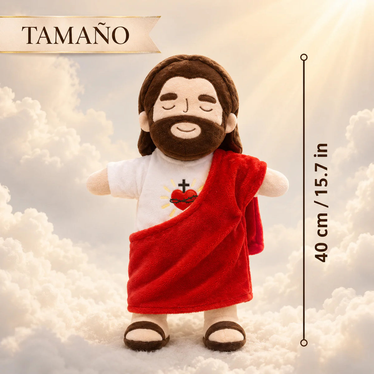 Abrazo Bendito – Peluche Calmante con Respiración Suave