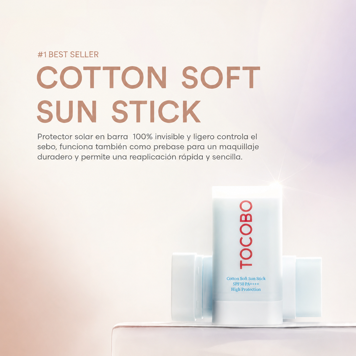 TOCOBO SunStick Glow – Protector Solar SPF50+