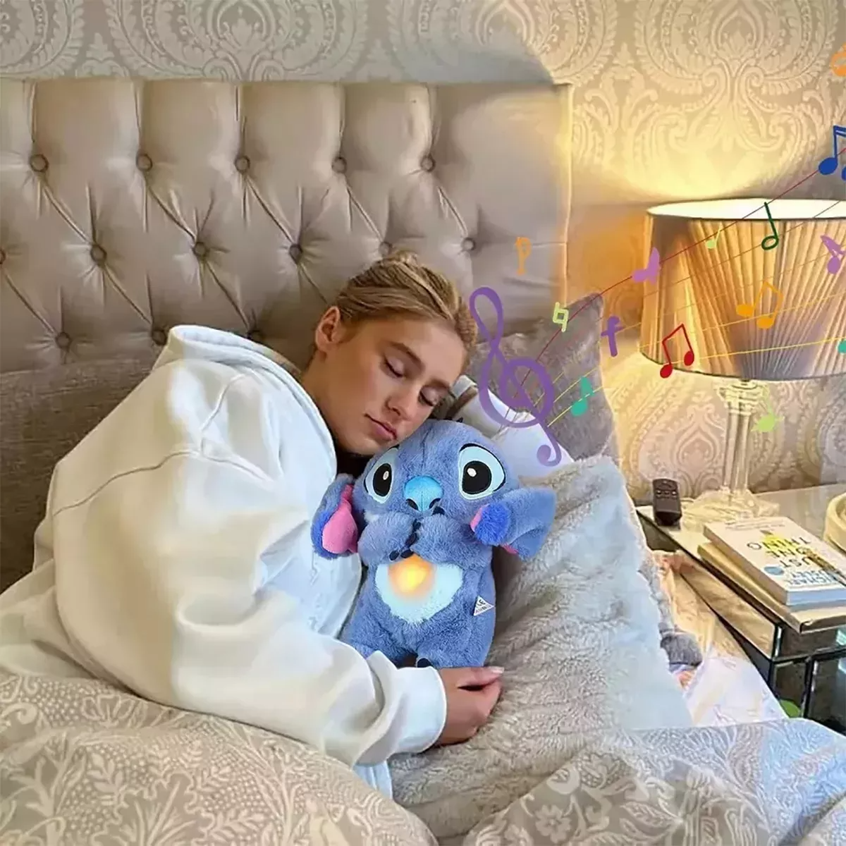 STITCH - Peluche con respiración tranquila